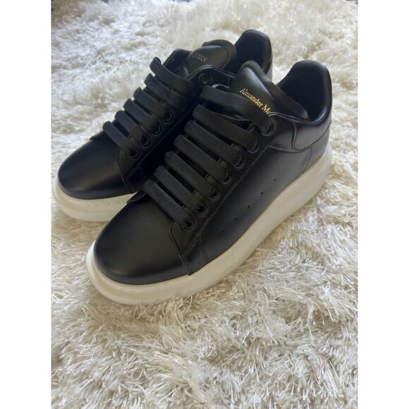 Alexander McQueen Oversized Sneakers Black 40 EU / 10 Platfrom - Picture 4 of 8